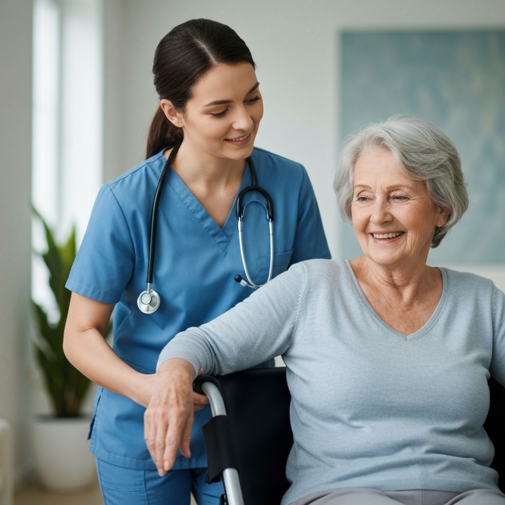 Respite care provider supporting family caregivers